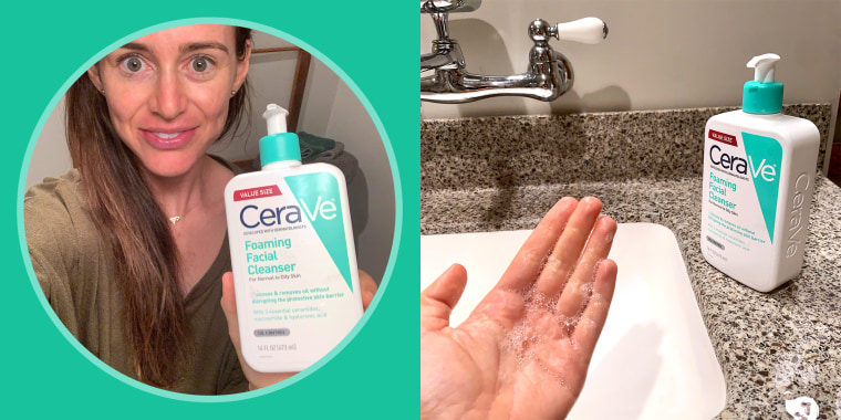I tried the CeraVe Foaming Cleanser here's what I think