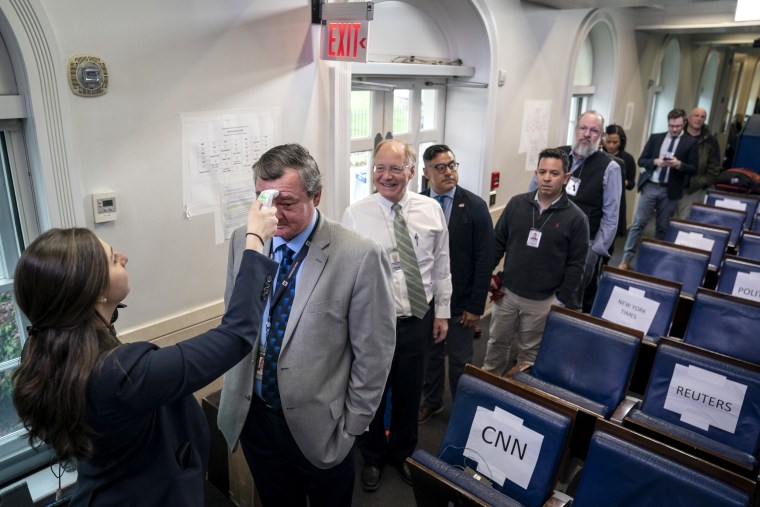 Image: President Trump Joins Coronavirus Task Force Briefing At White House