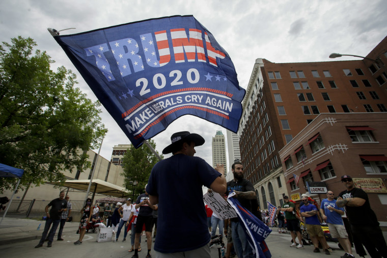 Trump Asked Supporters to Take to the Streets. This Was the Sad