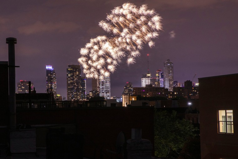 Image: Fireworks over Brooklyn