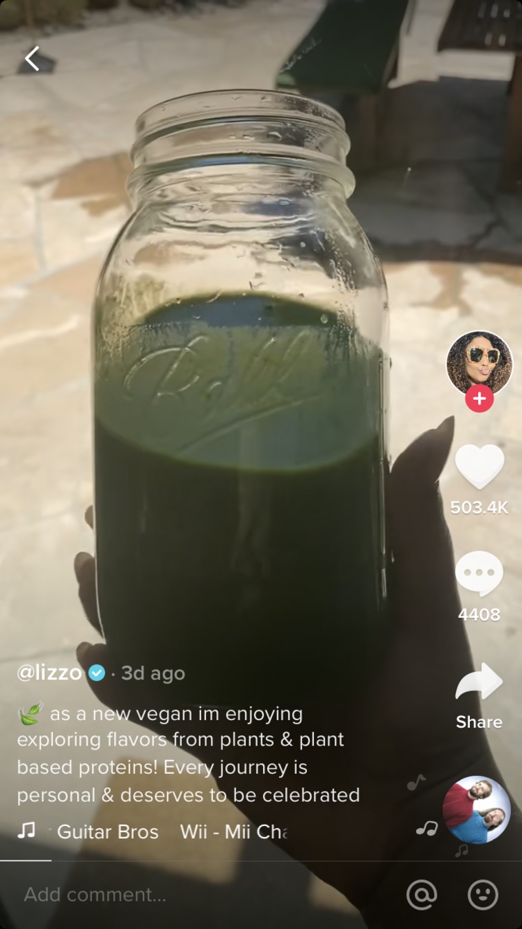 Lizzo Goes Vegan, Shares Plant-Based Hacks In TikTok Videos