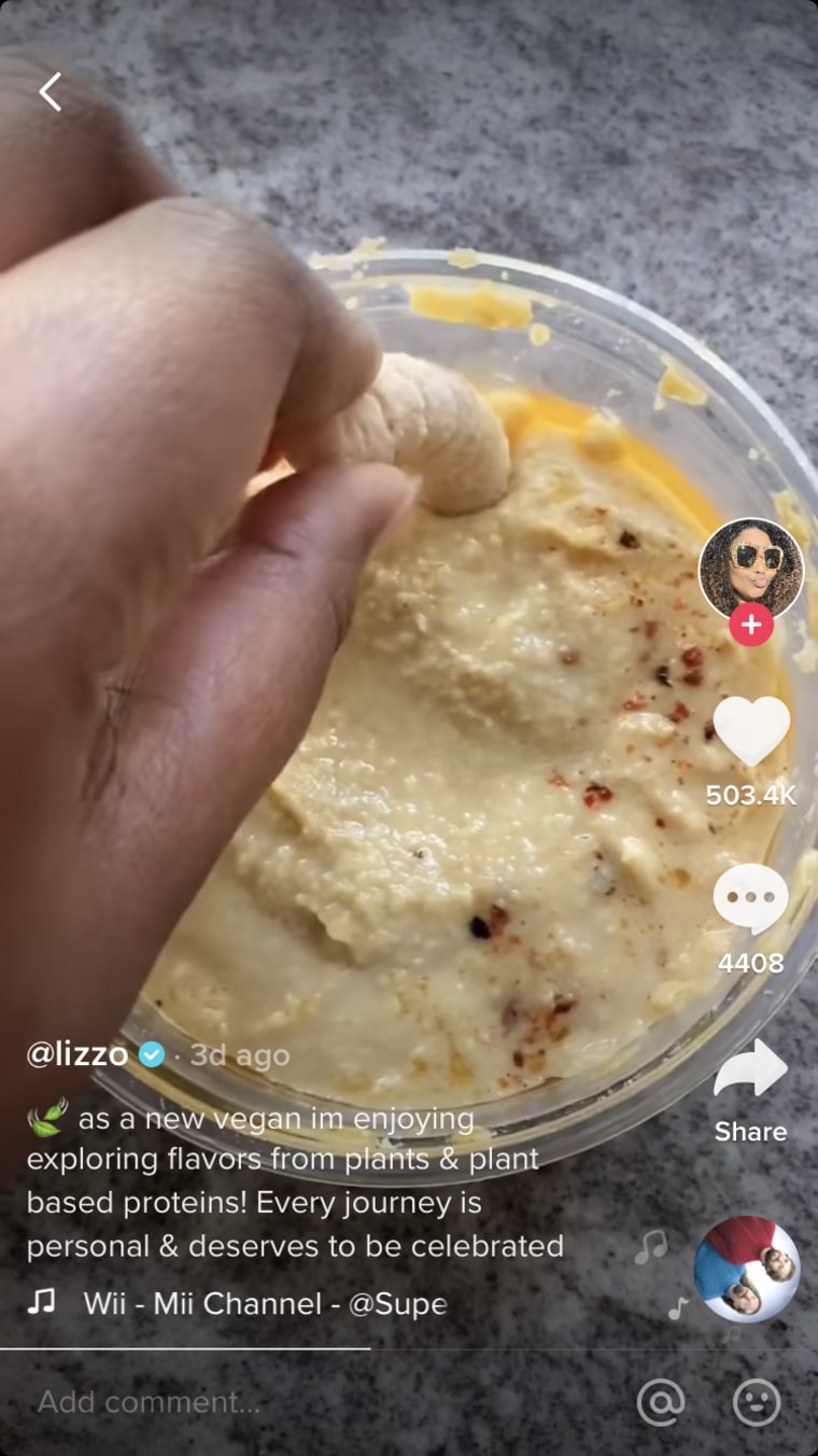 Lizzo vegan diet