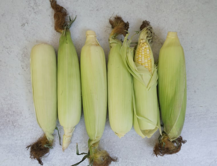 When buying corn, make sure the husk is green and tight. The cob should be free of mushy spots. 