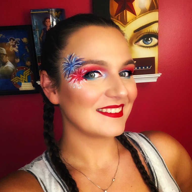 4th of July Makeup