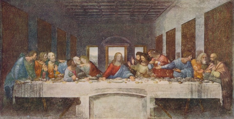 original picture of the last supper with jesus