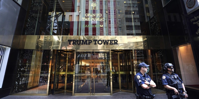 Trump Tower on Fifth Avenue in New York City on June 22, 2020.
