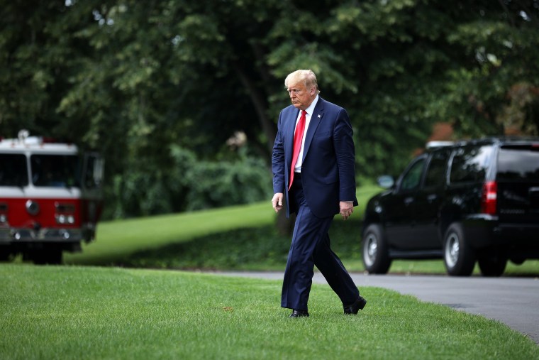 Image: President Trump Departs White House For Trip To Maine