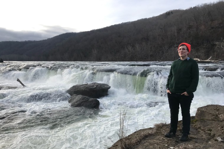 Rae Garringer, the creator of Country Queers, an oral history project that will become a podcast.