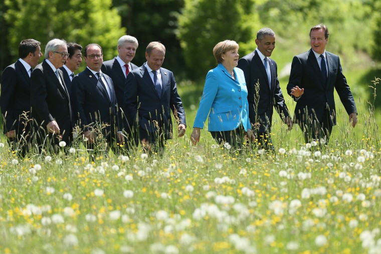 Image: G7 Leaders Meet For Summit At Schloss Elmau