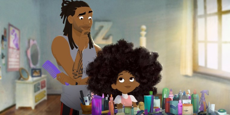 "Hair Love" was named the best animated short film at the 92nd Academy Awards.