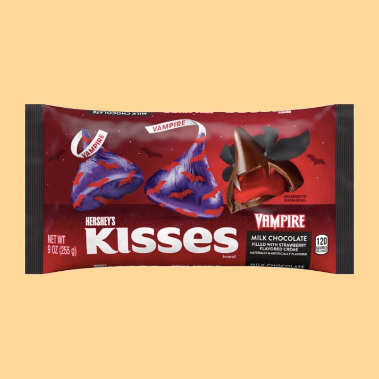 Special strawberry creme in these Kisses.