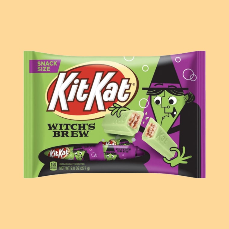 A little marshmallow for your Witch's Brew of KitKats?