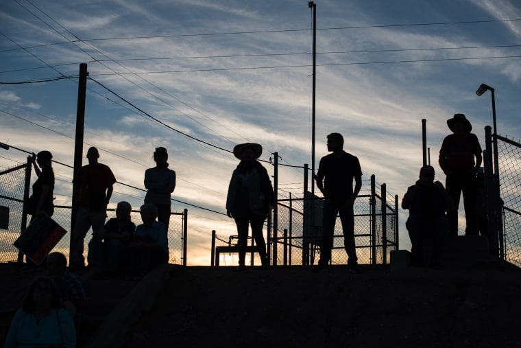 IMAGE: Protest near Eloy Detention Center