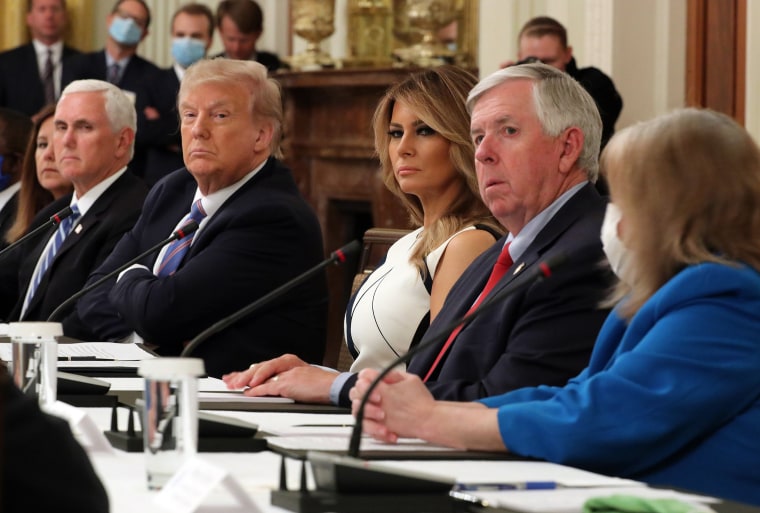Image: President Trump Participates In National Dialogue On Safely Reopening Nation's Schools