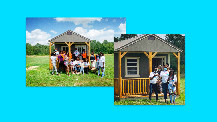Image: My Sistah's House provides tiny home housing, with help from builders Mid South Sheds, for LGBTQ people in the Mid-South.