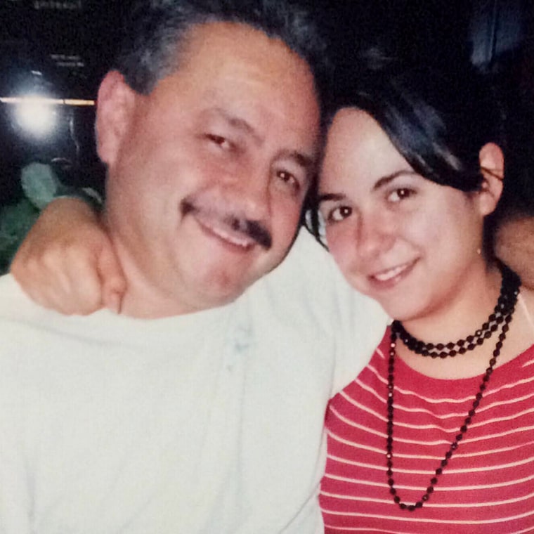 Mark Anthony Urquiza with his daughter Kristin
