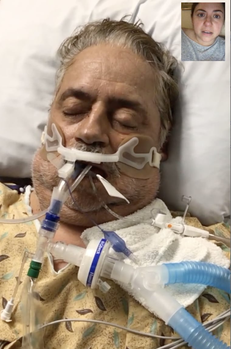 Mark was put on a ventilator until he passed away on June 30.