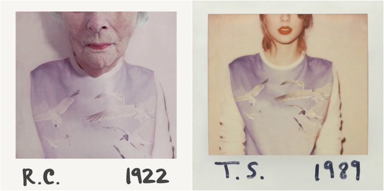 A re-creation of Taylor Swift's 2014 album, "1989."