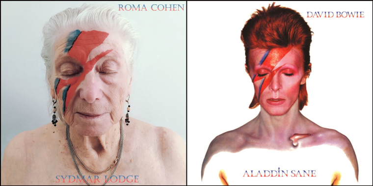 David Bowie's 1973 album, "Aladdin Sane."