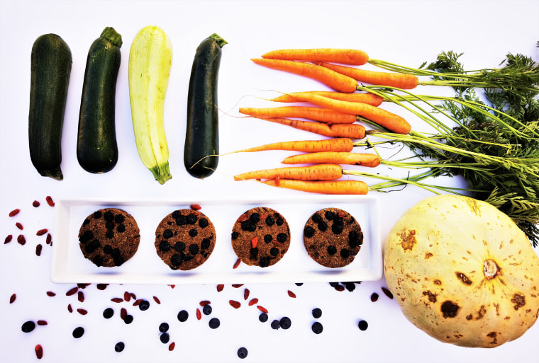 Veggies and cookies: an unlikely combo.