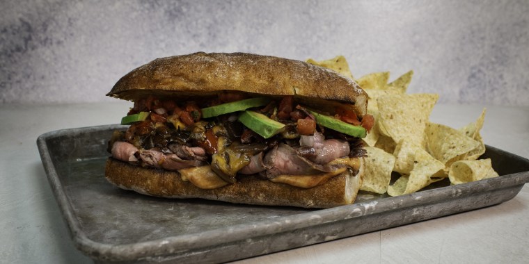 Natalie Morales' LA Cheesesteak Sandwich