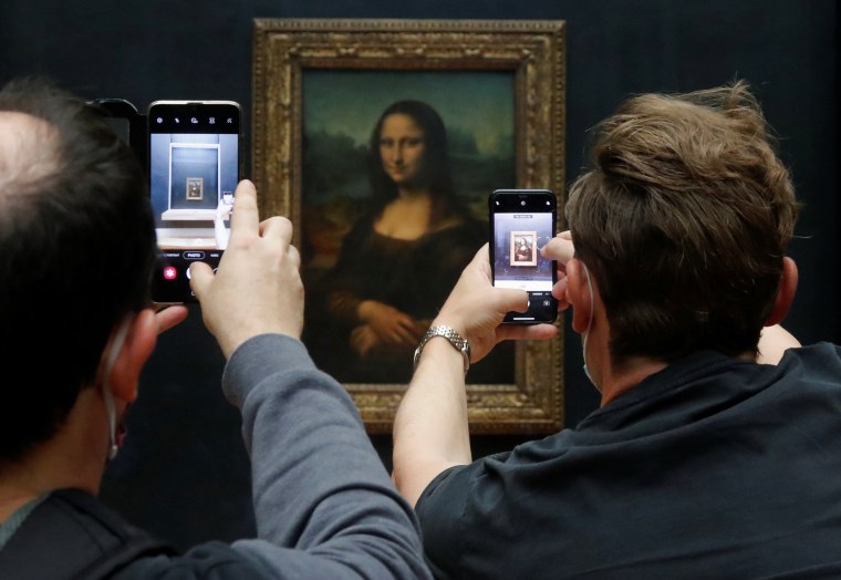 The Louvre museum reopens in Paris
