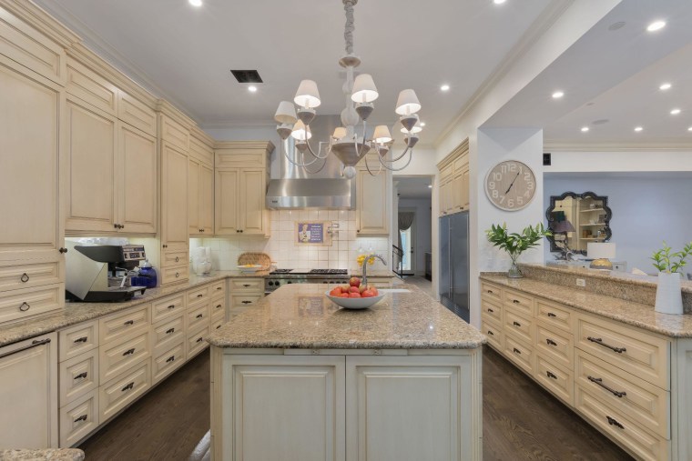 The spacious kitchen is perfect for any home chef.