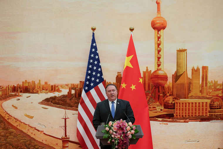 U.S. Secretary Of State Pompeo Visits China