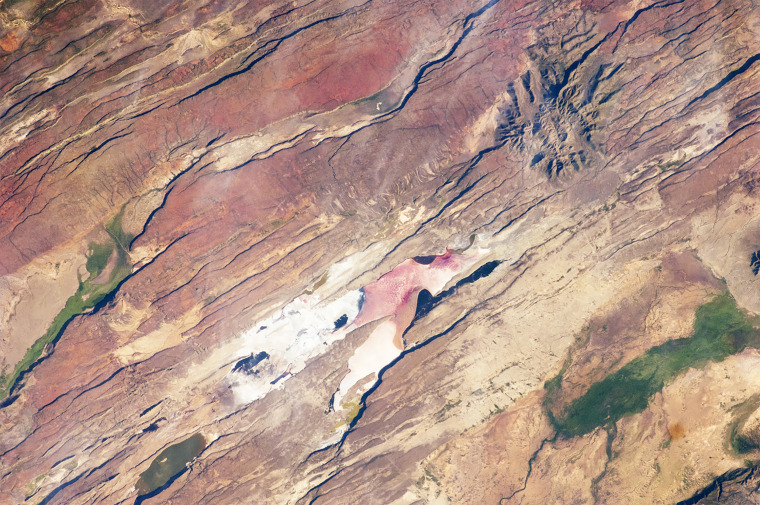 Image: East African Rift Valley, satellite view