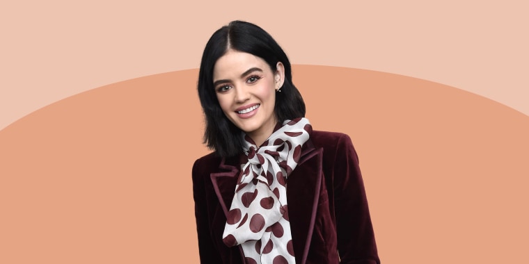 In her new film, "Nice Girl Like You," Lucy Hale plays a character with a sexual to-do list.