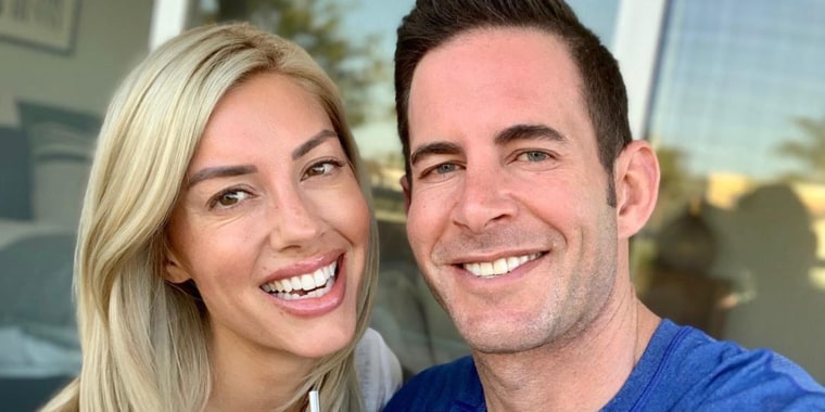 Heather Rae Young and Tarek El Moussa have been dating for one year.
