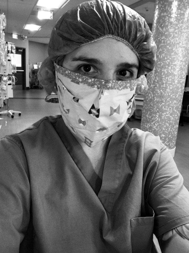 Krista Perry works as an ICU nurse in Arizona.