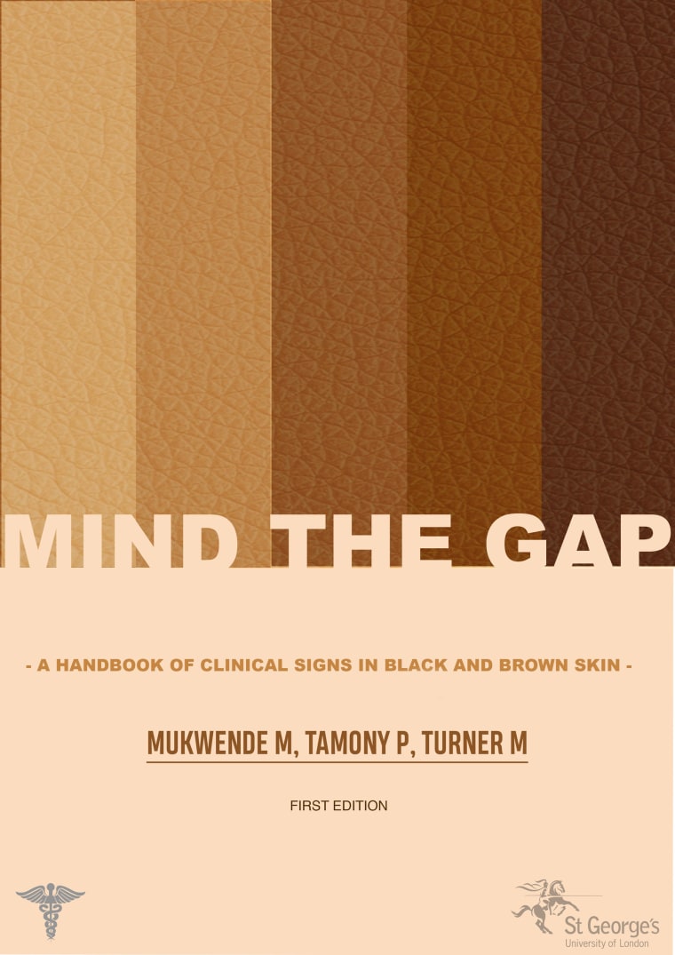 The cover of "Mind The Gap" which is set to be published in the coming months.