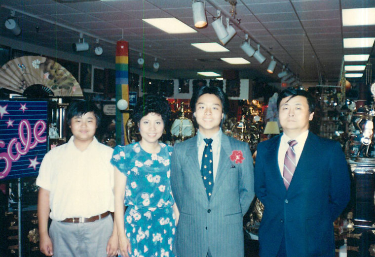 Image: Ted Lieu with his family