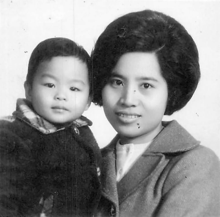 Image: Ted Lieu with his mother