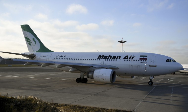 Image: Iranian airline Mahan Air