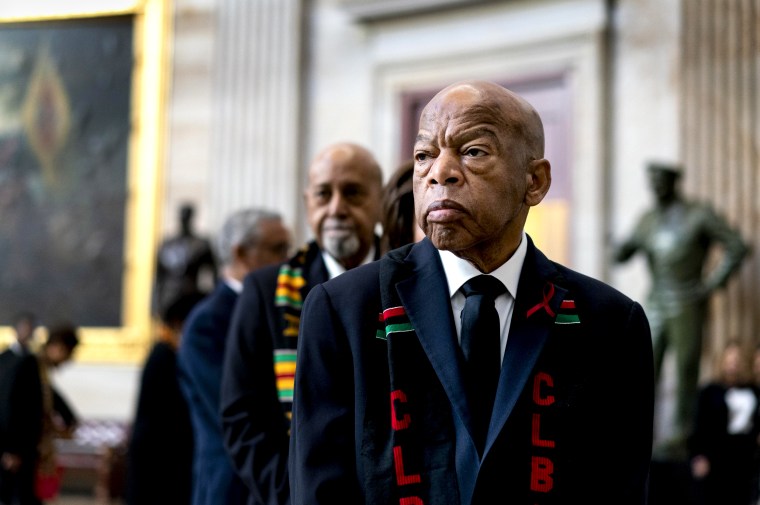 Image: FILE: U.S Rep. John Lewis Dies At 80