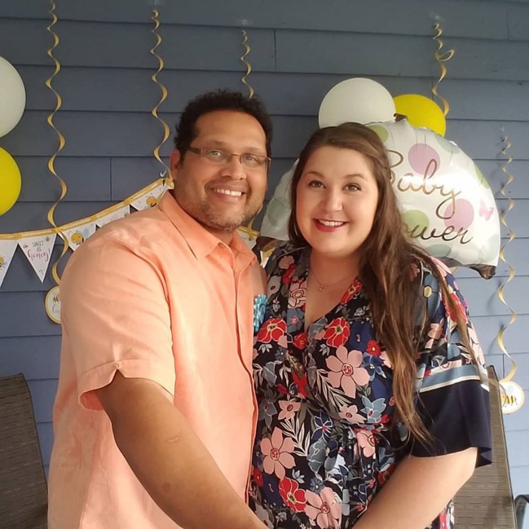 Florida couple Amanda Golden and her husband, Juan Piedrahita, celebrated their long-awaited pregnancy with friends and family in New York through a Zoom baby shower. 
