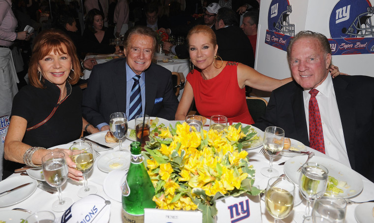 Joy Philbin, Regis Philbin, Kathie Lee Gifford and Frank Gifford