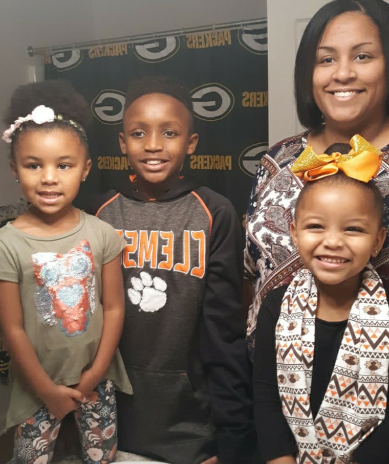 While Chasity Ledbetter considered all virtual school for her children, she knew they longed to return to school and have a bit of normalcy in their lives. 