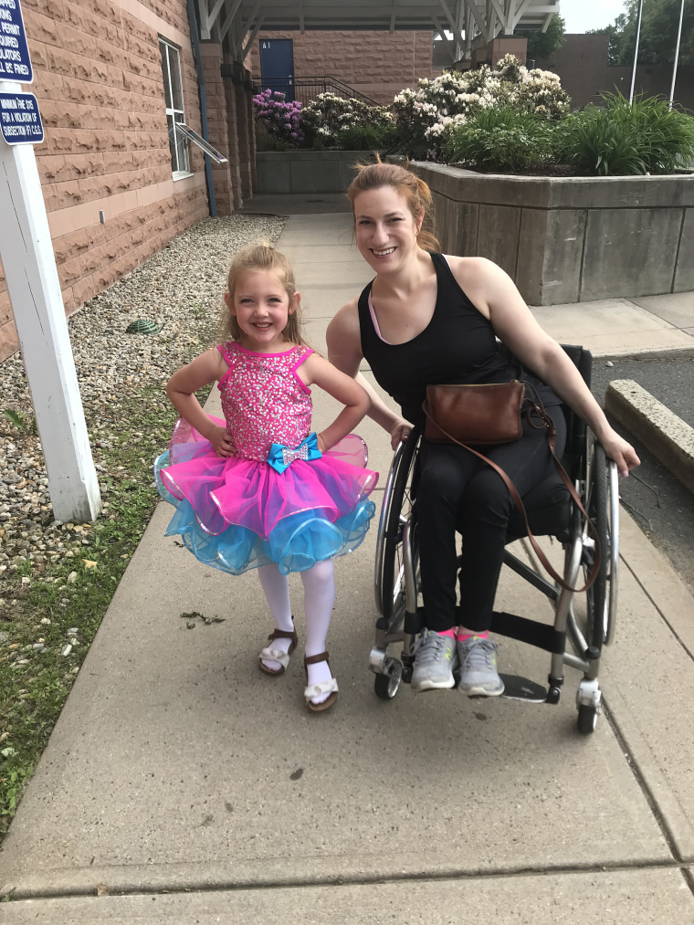 The author with her niece Sienna. The more you talk with kids about disability and normalize it, the less awkward it will be.