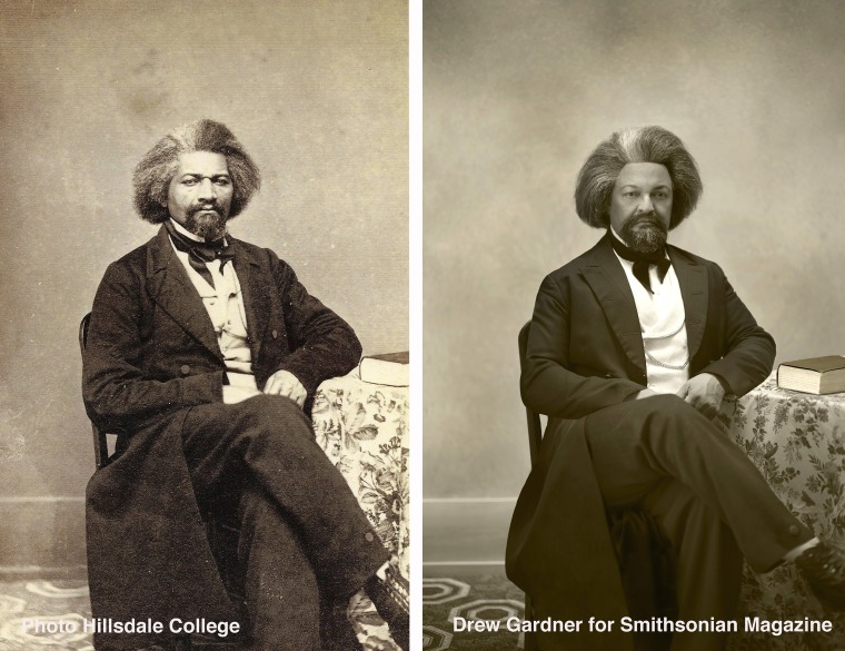 According to "Picturing Frederick Douglass," a biography about the abolitionist, Douglass was "the most photographed American" of the 19th century.
