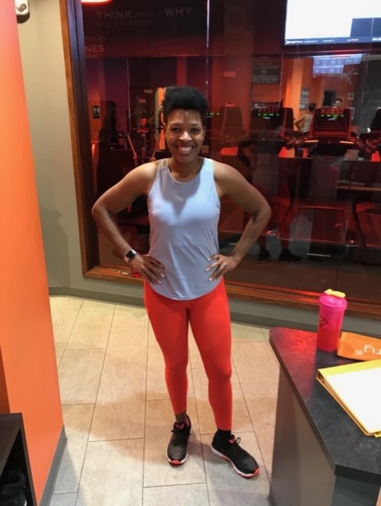 Michelle Emebo lost 70 pounds