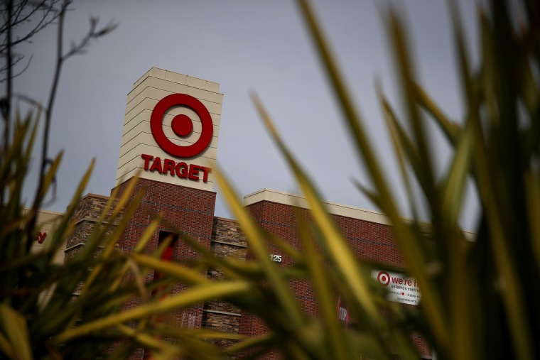 A sign is posted on the exterior of a Target store in San Rafael, Calif., on Jan. 15, 2020.