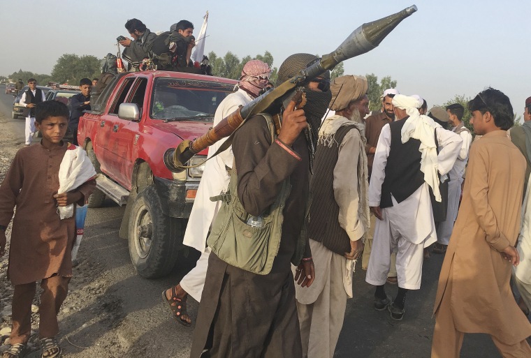 Image: Taliban fighters 