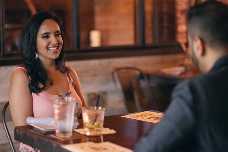 Aparna in an episode of "'Indian Matchmaking."