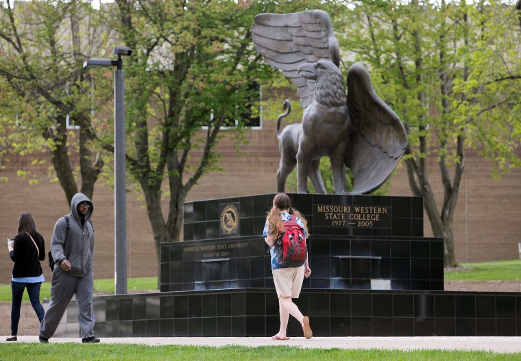 Missouri Western State University in St. Joseph.