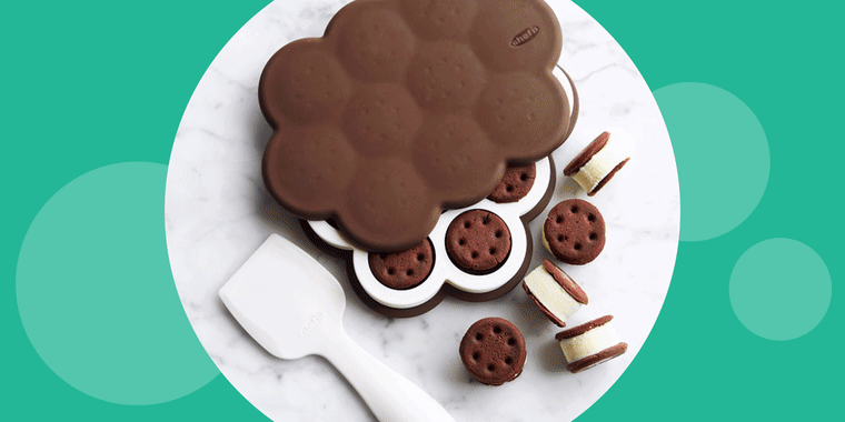Celebrate National Ice Cream Sandwich Day by making treats with products from Chef'n.