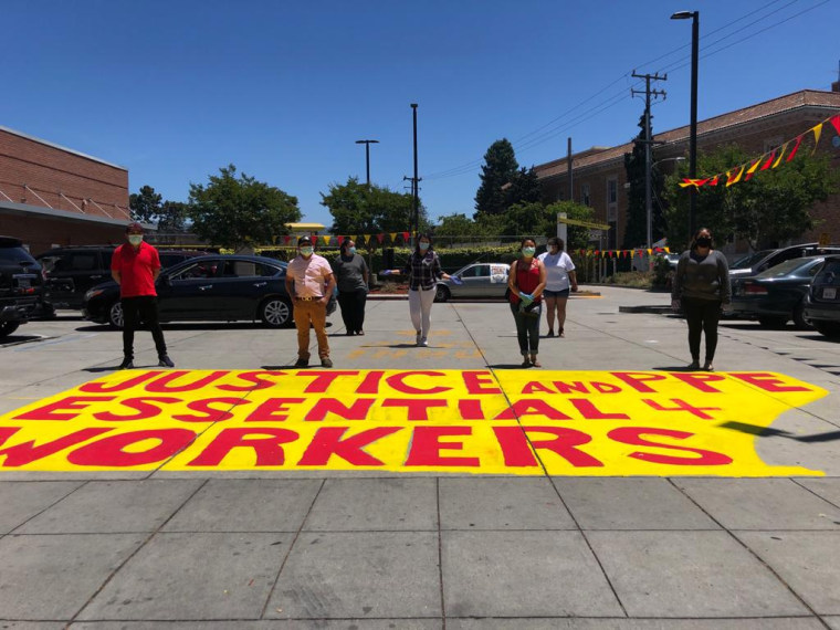 IMAGE: Strike at Oakland McDonald's
