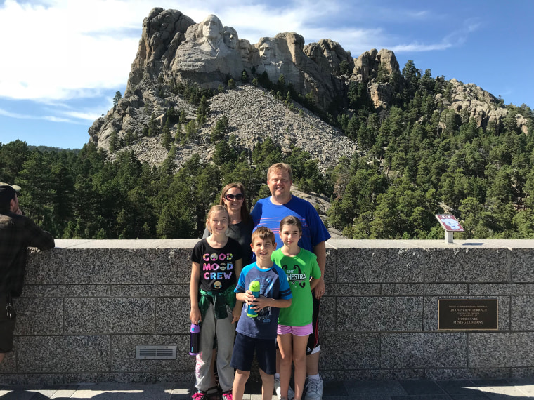 For the Corder family, road schooling means that they don't just read about Mount Rushmore. They visit it. 